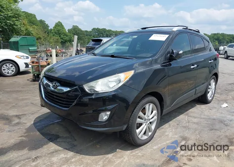 2013 Hyundai Tucson Limited z USA, uszkodzony, nr VIN KM8JU3AC6DU588824